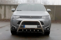 Mitsubishi Outlander 2012-2021 Frontbügel WT004 (Edelstahl) Foto 3