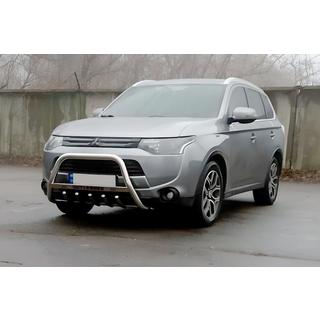 Frontbügel WT004 (Edelstahl) Mitsubishi Outlander 2012-2021 Foto 2