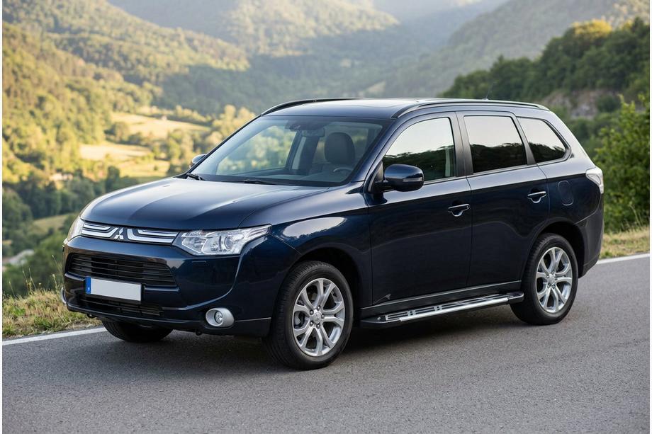 Mitsubishi Outlander 2012-2021 Seitenschweller Sunrise (2 Stk., Aluminium) Image
