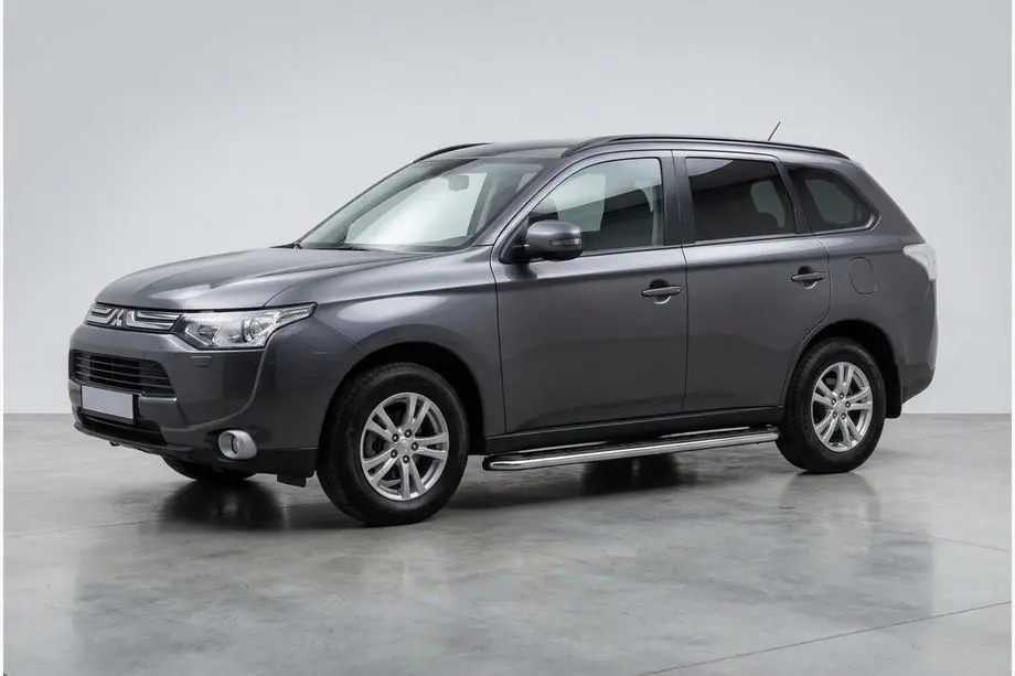 Mitsubishi Outlander 2012-2021 Trittbretter Maydos V1 (2 Stk., Aluminium & Edelstahl) Image