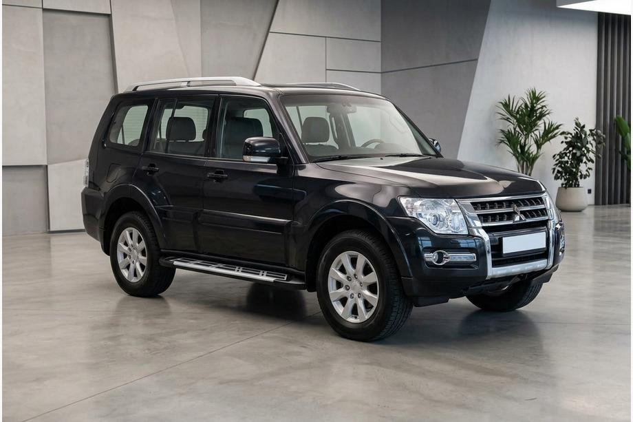 Mitsubishi Pajero Wagon IV 2006-2021 Seitenschweller Sunrise (2 Stk., Aluminium) Image