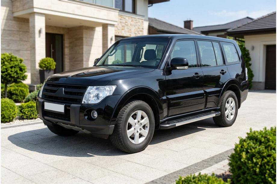 Mitsubishi Pajero Wagon IV 2006-2021 Seitenschweller RedLine V1 (2 Stk., Aluminium) Image
