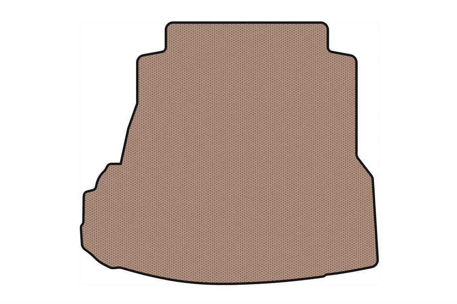 Audi A4 B5 1994–2001 Gummimatte für Kofferraum Carsuit (Sedan, beige) Foto 1