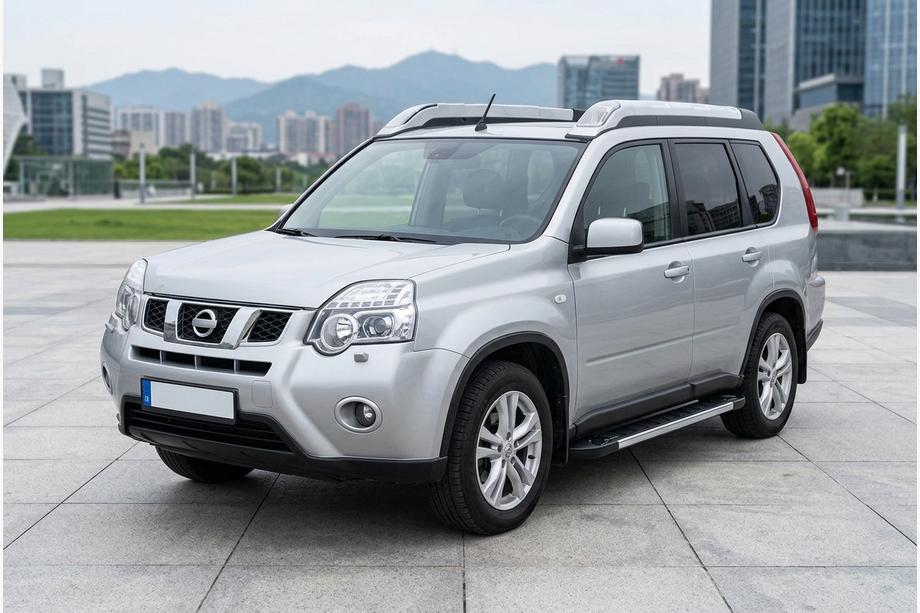Nissan X-trail T31 2007-2014 Seitenschweller RedLine V1 (2 Stk., Aluminium) Image