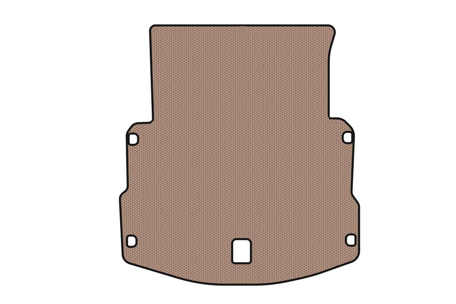 Audi A8 2018- Gummimatte für Kofferraum Carsuit (Lang, beige) Image