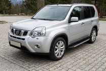 Nissan X-trail T31 2007-2014 Trittbretter Duru (2 Stk., Aluminium) Foto 1
