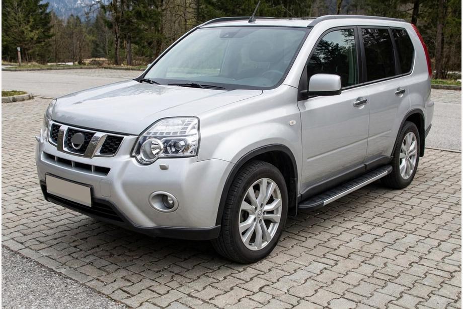 Nissan X-trail T31 2007-2014 Trittbretter Duru (2 Stk., Aluminium) Image