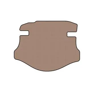 Gummimatte für Kofferraum Carsuit (Beige)