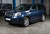 Nissan X-trail T31 2007-2014 Seitenschweller Bosphorus Black (2 Stk., Aluminium) Foto 1