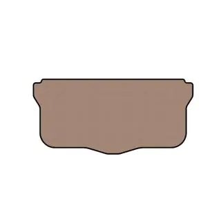 Gummimatte für Kofferraum Carsuit (HB, beige)