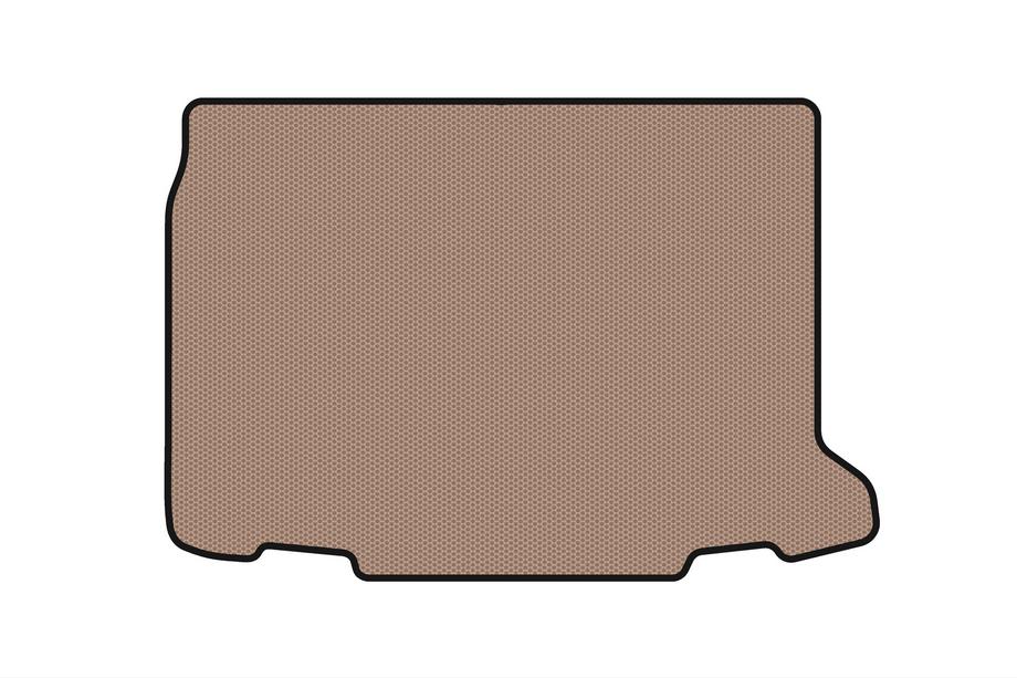 Citroen DS-3 2009-2016 Gummimatte für Kofferraum Carsuit (Beige) Foto 1