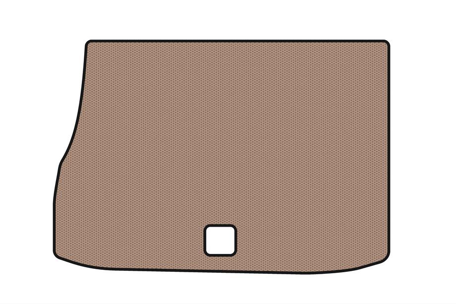 Citroen DS-5 2011-2015 Gummimatte für Kofferraum Carsuit (HB, Hybrid/Automatik, beige) Foto 1