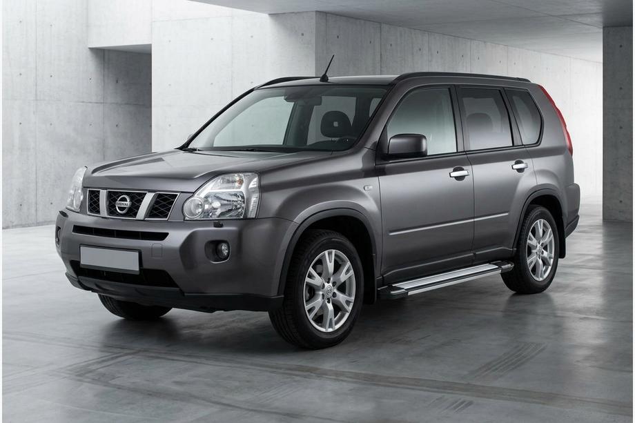 Nissan X-trail T31 2007-2014 Trittbretter Rainbow (2 Stk., Aluminium) Image