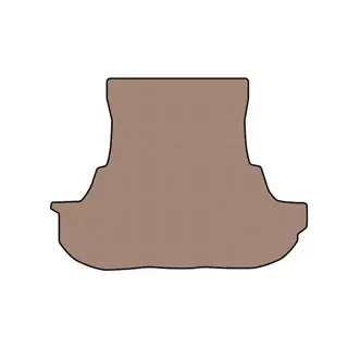 Gummimatte für Kofferraum Carsuit (Coupé, beige) Foto 1
