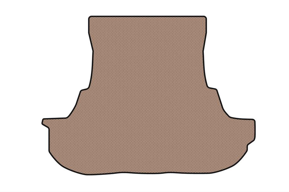 Dodge Challenger 2008-2023 Gummimatte für Kofferraum Carsuit (Coupé, beige) Foto 1