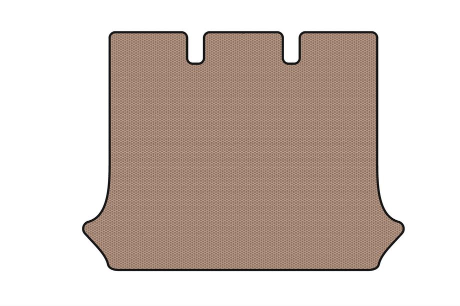 Fiat Doblo I 2001-2005 Gummimatte für Kofferraum Carsuit (Beige) Image
