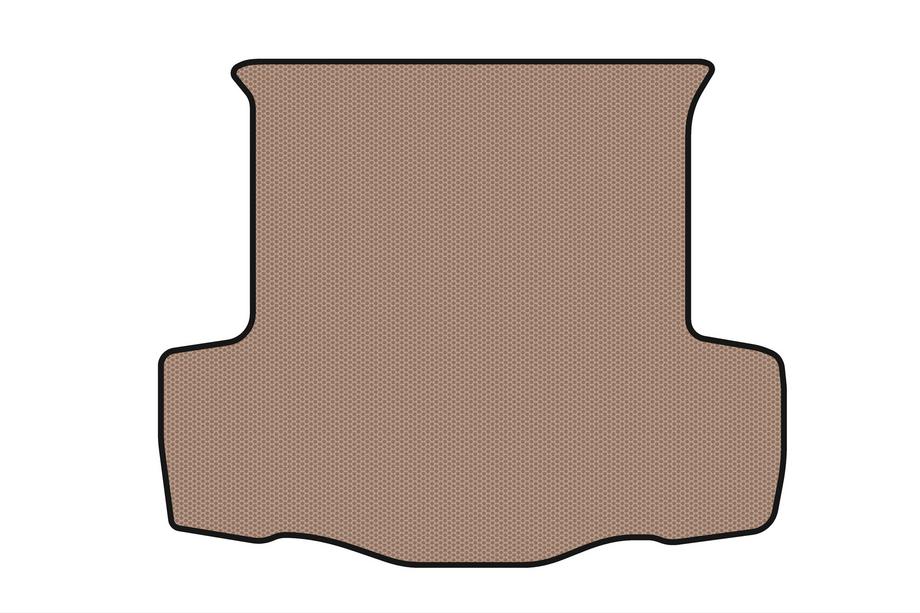 Fiat Linea 2006-2018 Gummimatte für Kofferraum Carsuit (SD, beige) Image