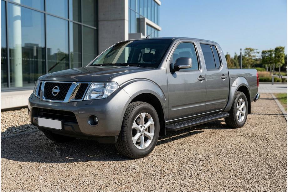Nissan Navara 2006-2015 Trittbretter Allmond Black (2 Stk., Aluminium) Image