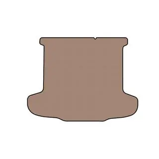 Gummimatte für Kofferraum Carsuit (SD, beige) Foto 1