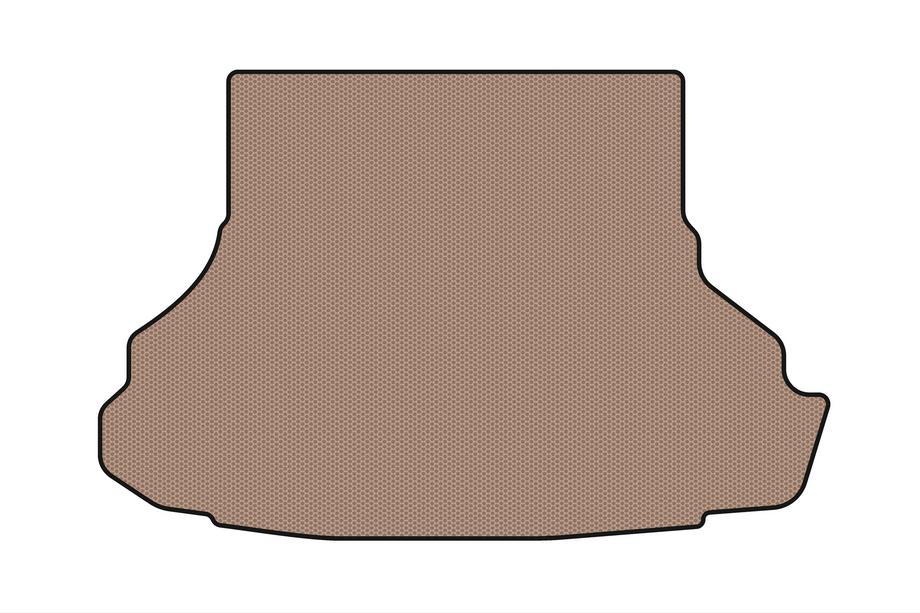 Ford Mustang 2015-2023 Gummimatte für Kofferraum Carsuit (Coupé, beige) Image