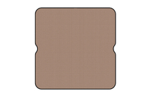 Honda Pilot 2015-2022 Gummimatte für Kofferraum Carsuit (ohne 3. Sitzreihe, beige) Foto 1
