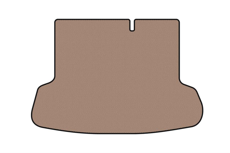 Hyundai Accent 2006-2010 Gummimatte für Kofferraum Carsuit (SD, beige) Foto 1