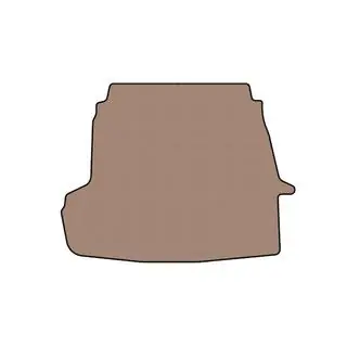 Gummimatte für Kofferraum Carsuit V-2 (Beige) Foto 1