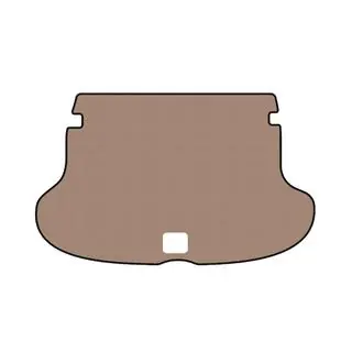 Gummimatte für Kofferraum Carsuit (Beige)