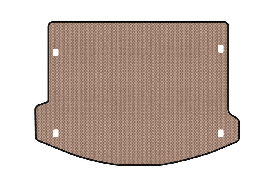 Jaguar E-Pace 2017-2024 Gummimatte für Kofferraum Carsuit (Beige) Image