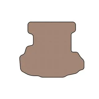 Gummimatte für Kofferraum Carsuit (2011-2016, SD, beige)