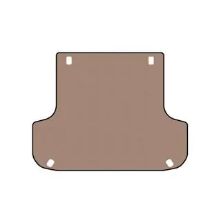 Gummimatte für Kofferraum Carsuit (Beige) Foto 1