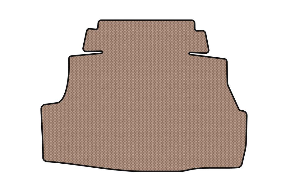Nissan Almera N16 2000-2006 Gummimatte für Kofferraum Carsuit (SD, beige) Foto 1
