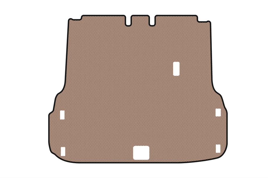 Nissan Pathfinder R52 2012-2021 Gummimatte für Kofferraum Carsuit (Beige) Foto 1