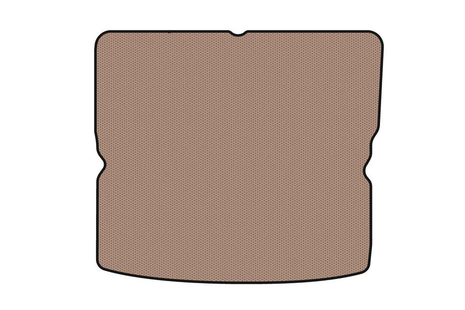 Opel Zafira B 2005–2011 Gummimatte für Kofferraum Carsuit (mit Abdeckung der 3. Sitzreihe, beige) Foto 1