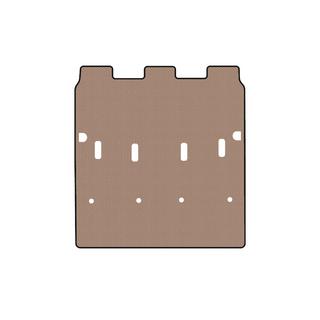Gummimatte für Kofferraum Carsuit (7-Sitzer/Langer Radstand, beige) Foto 1