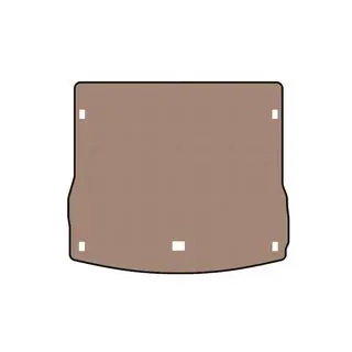 Gummimatte für Kofferraum Carsuit (2014-2018, beige) Foto 1