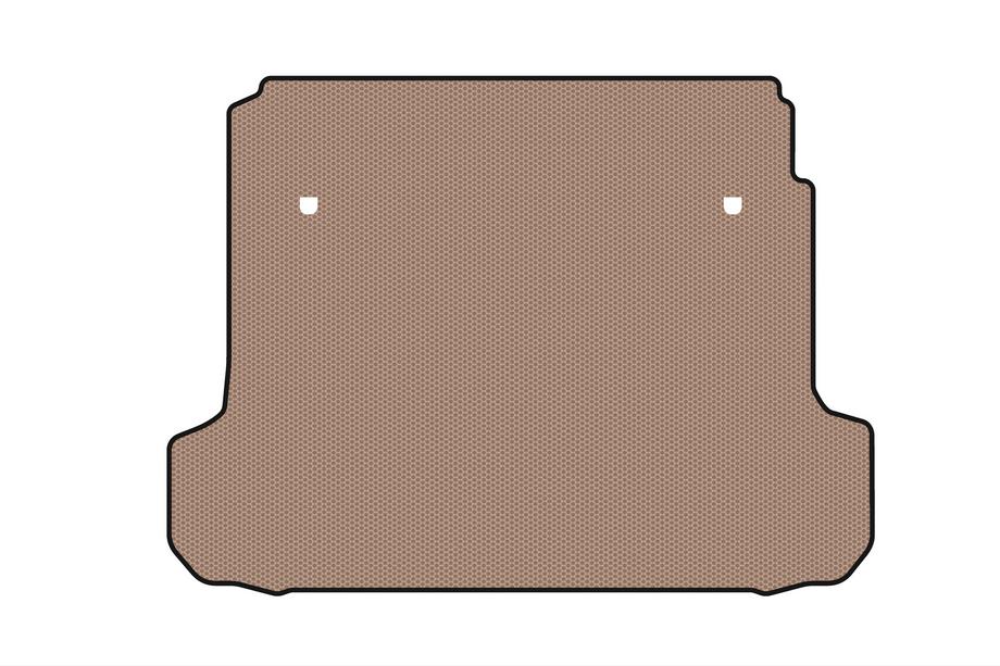 Renault Fluence 2009-2016 Gummimatte für Kofferraum Carsuit (SD, beige) Foto 1