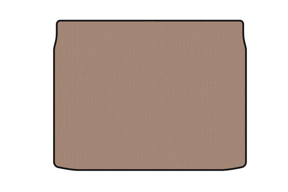 Renault Kadjar 2015-2022 Gummimatte für Kofferraum Carsuit (2015-2018, beige) Foto 1