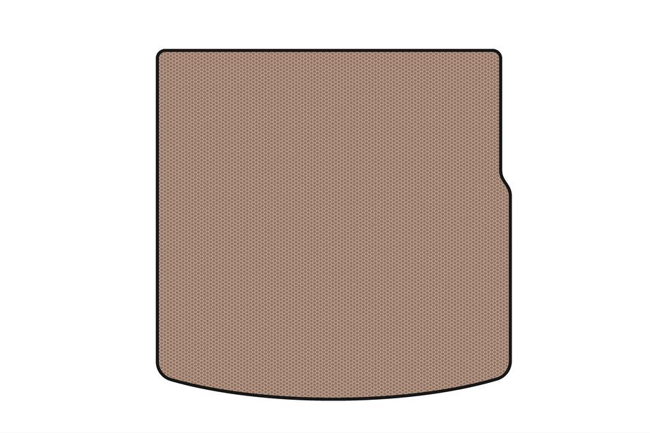 Renault Megane III 2009-2016 Gummimatte für Kofferraum Carsuit (SD, beige) Image