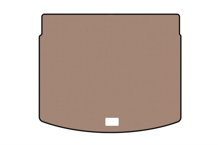 Renault Megane IV 2016-2025 Gummimatte für Kofferraum Carsuit (2016-2020, SW, beige) Image