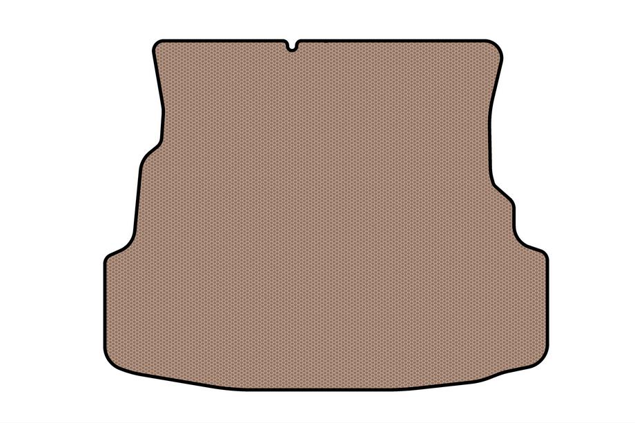 Renault Symbol 2008-2013 Gummimatte für Kofferraum Carsuit (SD, beige) Foto 1