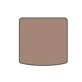 Gummimatte für Kofferraum Carsuit (5-Sitzer, beige) Foto 1