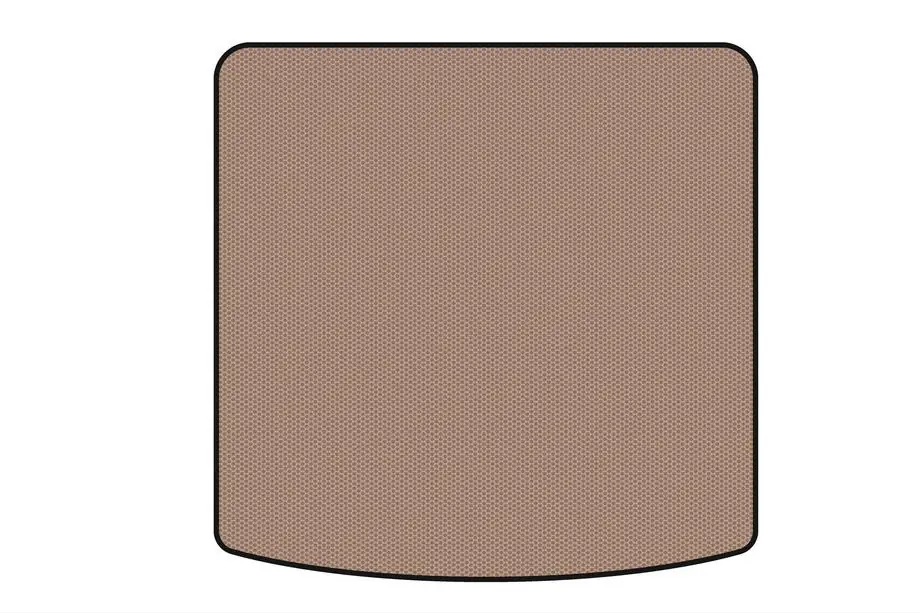 Skoda Kodiaq 2016-2023 Gummimatte für Kofferraum Carsuit (5-Sitzer, beige) Foto 1