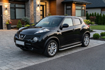 Nissan Juke 2010-2019 Trittbretter Maydos V1 (2 Stk., Aluminium & Edelstahl) Foto 1