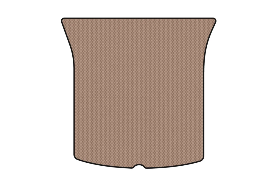 Tesla Model Y 2020- Gummimatte für Kofferraum Carsuit (2020-2024, beige) Foto 1