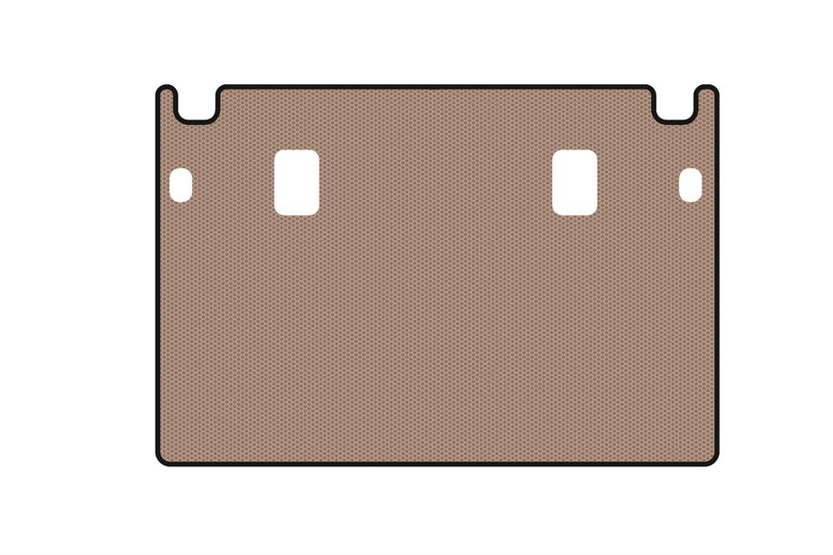 Toyota 4Runner 2009-2024 Gummimatte für Kofferraum Carsuit (2014-2024, 7-Sitzer, beige) Foto 1