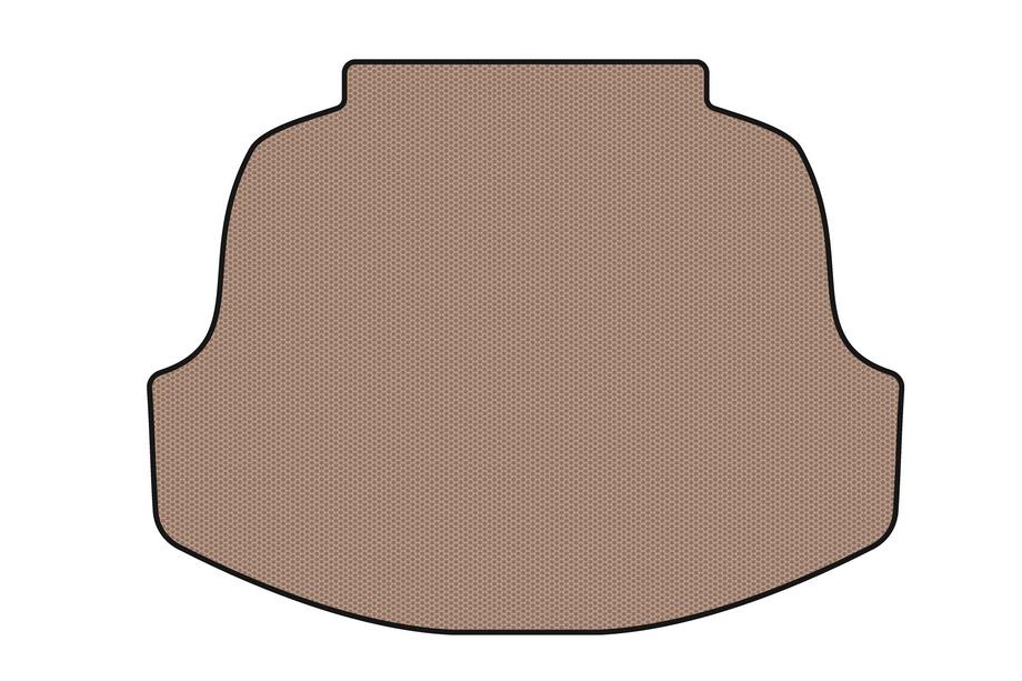 Toyota Corolla 2019- Gummimatte für Kofferraum Carsuit (SD, beige) Image