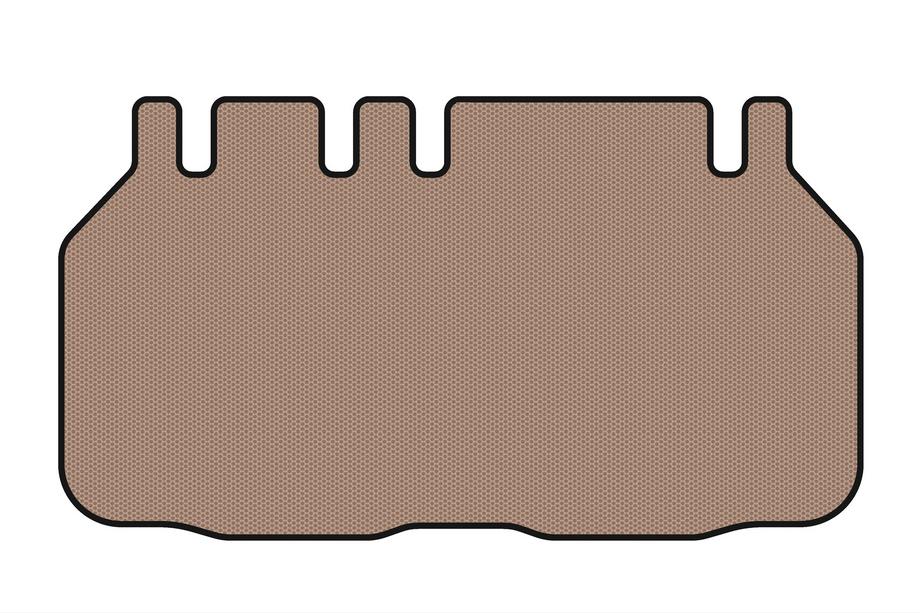 Toyota Previa 2006-2019 Gummimatte für Kofferraum Carsuit (6-Sitzer, beige) Foto 1