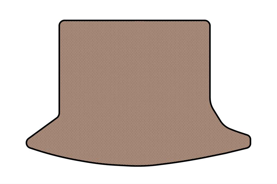 Toyota Verso 2009–2018 Gummimatte für Kofferraum Carsuit (7-Sitzer, beige) Foto 1