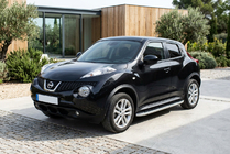 Nissan Juke 2010-2019 Seitenschweller Tayga Grey (2 Stk., Aluminium) Foto 1